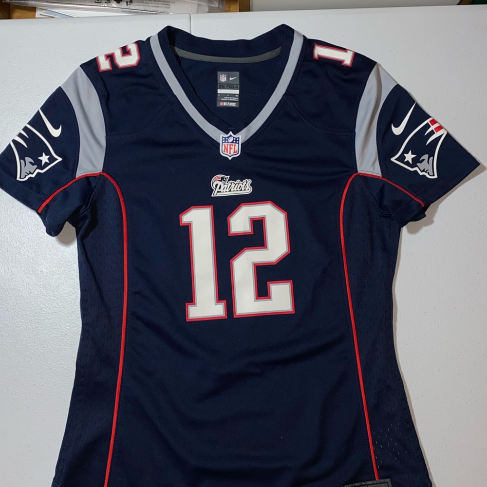 NFL On-Field Nike Woman’s New England Patriots #12 Tom Brady Jersey | Size Small - Picture 7 of 13